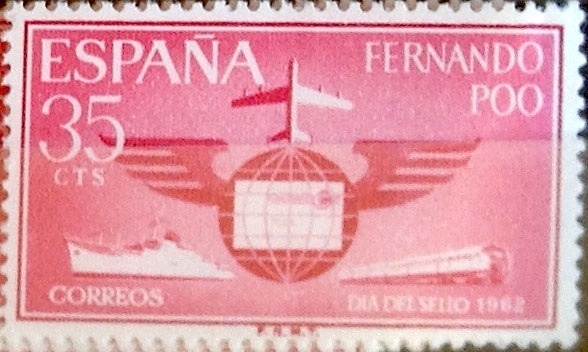 Intercambio cr2f 0,25 usd 35 cents. 1962