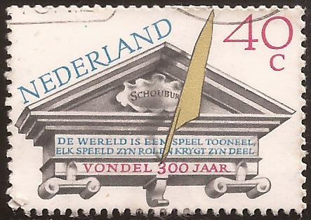 Tricentenario fallecimiento Joost van den Vondel  1979 30 céntimos
