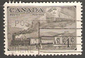Mail Trains of 1851 & 1951
