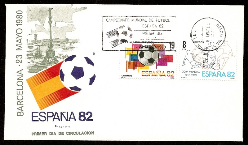 Campeonato Mundial de Futbol España 82 - Barcelona SPD