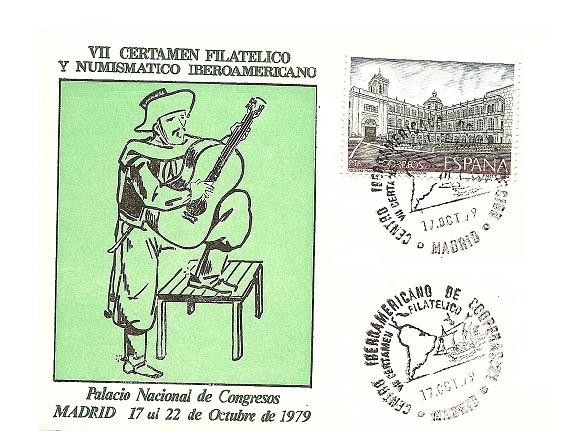 VII Certamen Filatelico y Numismatico Iberoamericano - el gaucho
