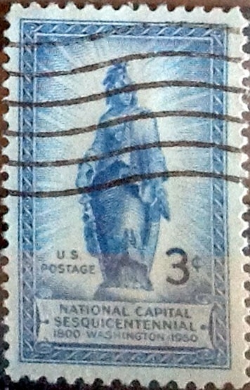 Intercambio 0,20 usd 3 cents. 1950