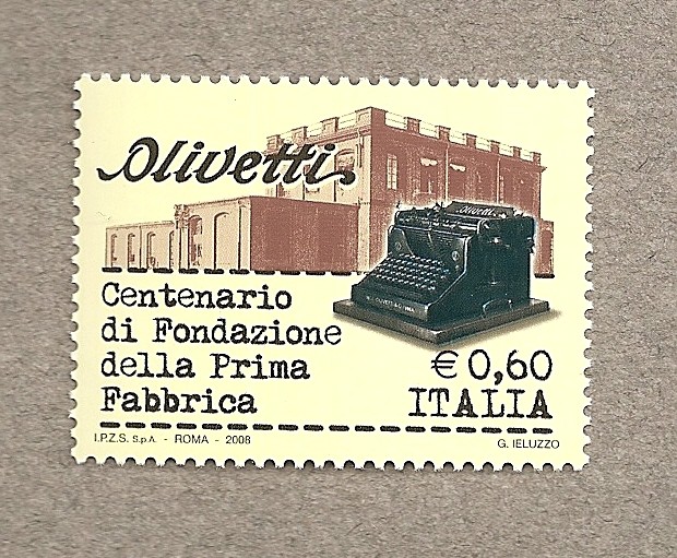 100 Años fundación primera fábrica de Olivetti