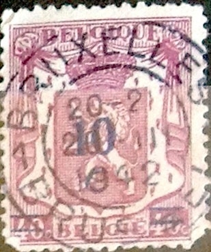 Intercambio 0,20 usd 10 s. 40 cents. 1938