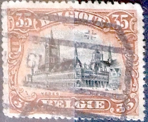 Intercambio 0,30 usd 35 cents. 1915