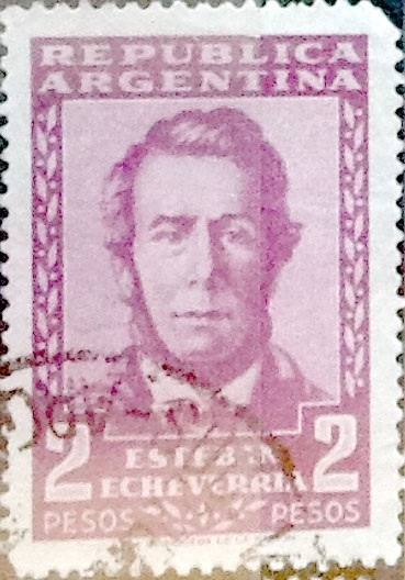 Intercambio 0,20 usd  2 pesos 1957