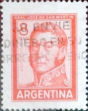 Intercambio 0,20 usd  8 pesos 1965