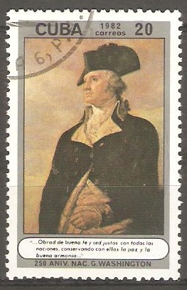 250 ANIVERSARIO DEL NACIMIENTO DE GEORGE WASHINGTON