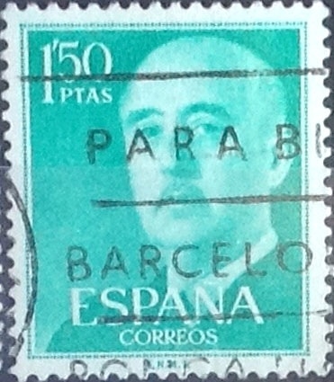 Intercambio 0,20 usd 1,50 ptas. 1956