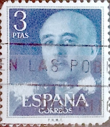 Intercambio 0,20 usd 3,00 ptas. 1956