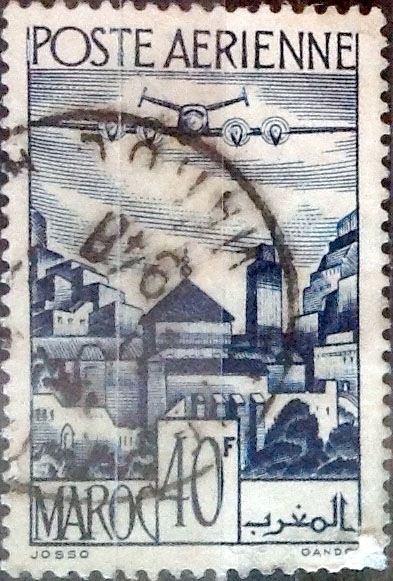 Intercambio 0,35 usd 40 francos 1947
