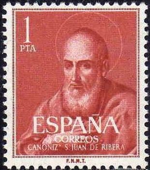 ESPAÑA 1960 1292 Sello Nuevo Beato Juan de Ribera 1pta