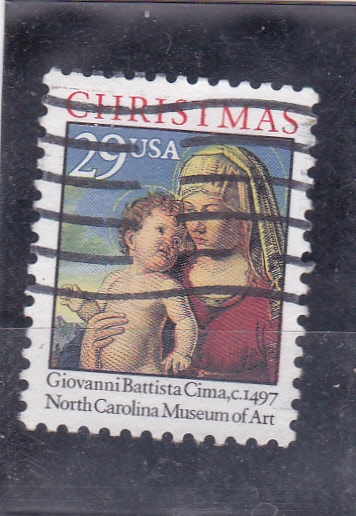 La Virgen y el Niño-Navidad