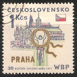 30 aniversario de la carrera de bicicletas por la paz de Varsovia-Berlín-Praga