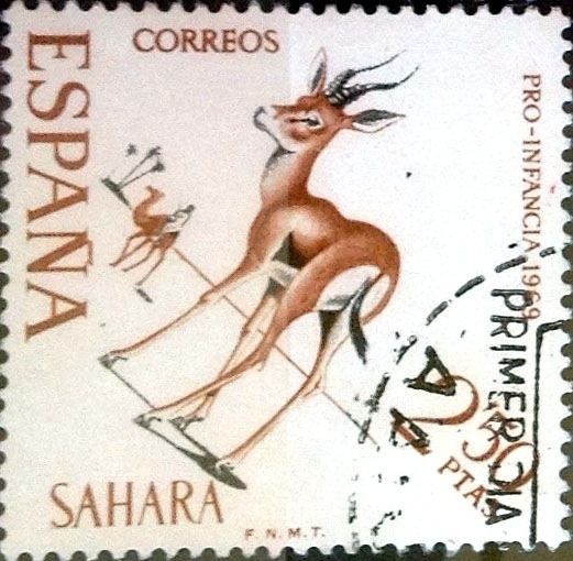 Intercambio nf4b 0,25 usd 2,50 pta. 1969