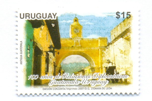 URUGUAY-GUATEMALA 100 AÑOS RELACIONES DIPLOMATICAS