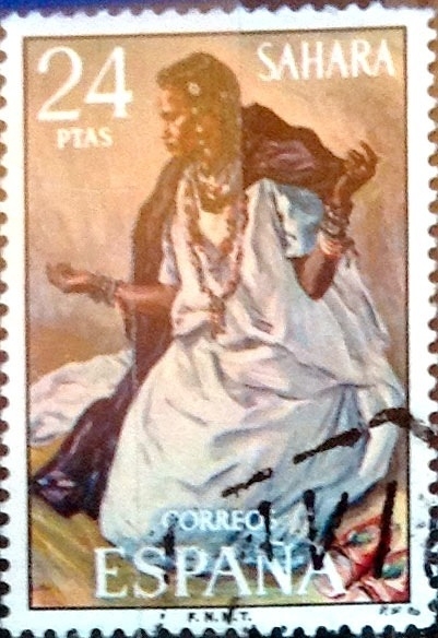 Intercambio 0,55 usd 24 ptas. 1972