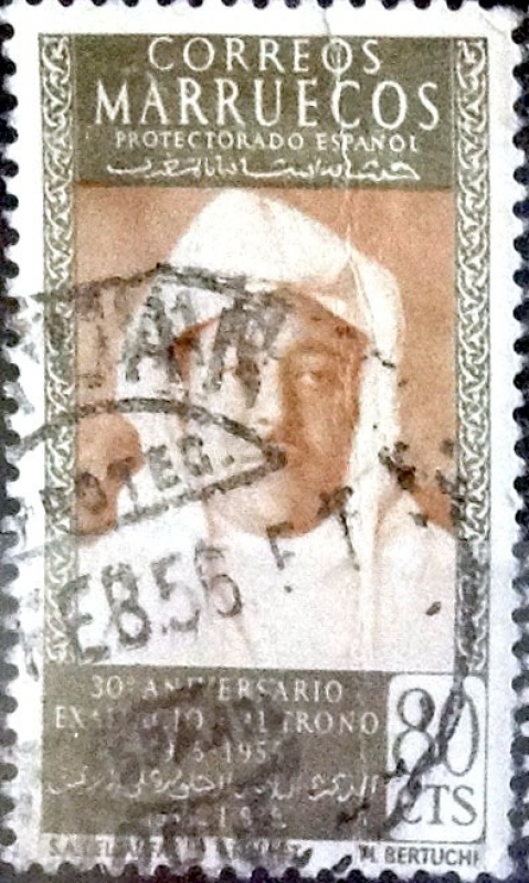 Intercambio 0,20 usd 80 cents. 1955