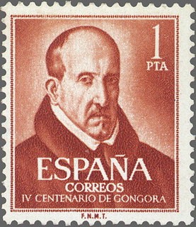 ESPAÑA 1961 1370 Sello Nuevo Luis de Gongora y Argote 1pta