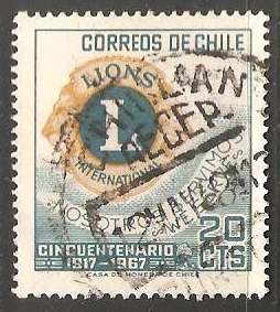 Emblema Lions (Club de Leones)
