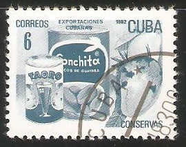 Exportaciones cubanas conservas