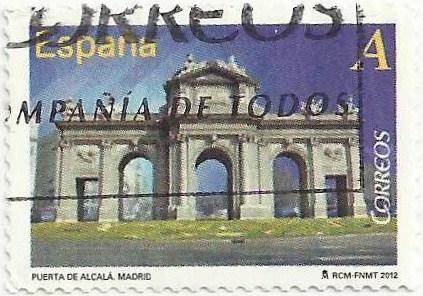 (61) ARCOS Y PUERTAS MONUMENTALES. LA PUERTA DE ALCALÁ. EDIFIL 4682
