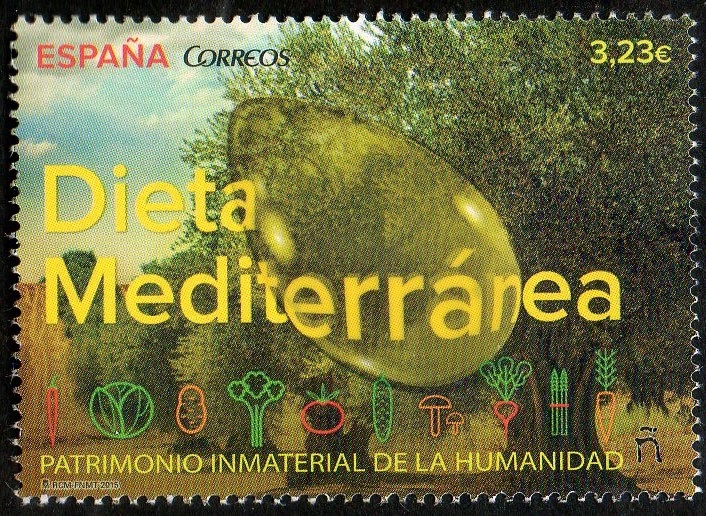 4988- Patrimonio inmaterial de la Humanidad. Dieta mediterranea. 