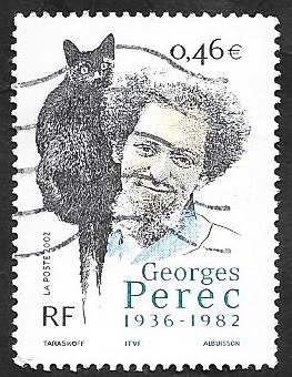 3518 - 20 Anivº de la muerte del escritor Georges Perec