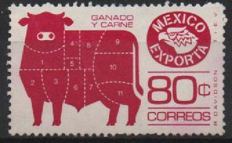 MÉXICO  EXPORTA  GANADO  Y  CARNE