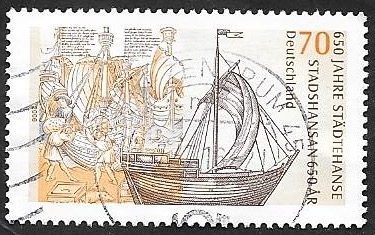 2381 - 650 anivº de la Liga Hanseatique