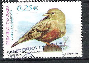 2002 Fauna. Pájaros.