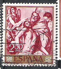 1961 Pintura. Domenikos Theotokopulos. 