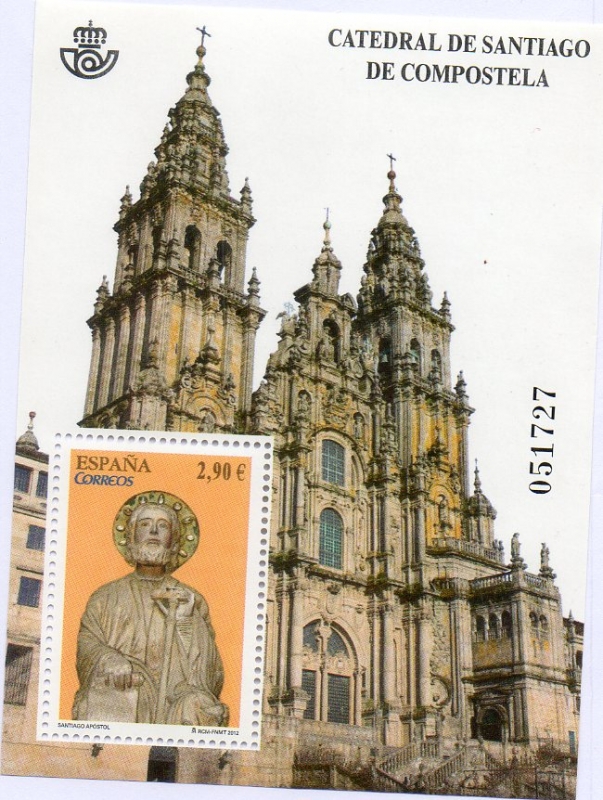 4729- Catedrales. Catedral de Santiago de Compostela.