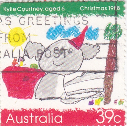 dibujo infantil-Christmas 1988