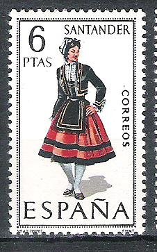 1970 Trajes típicos regionales. nº 42