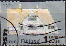 FINLANDIA SUOMI FINLAND 2004 Scott 1205a Sellos Jean Sibelius Compositor Casa Ainola Michel 1680