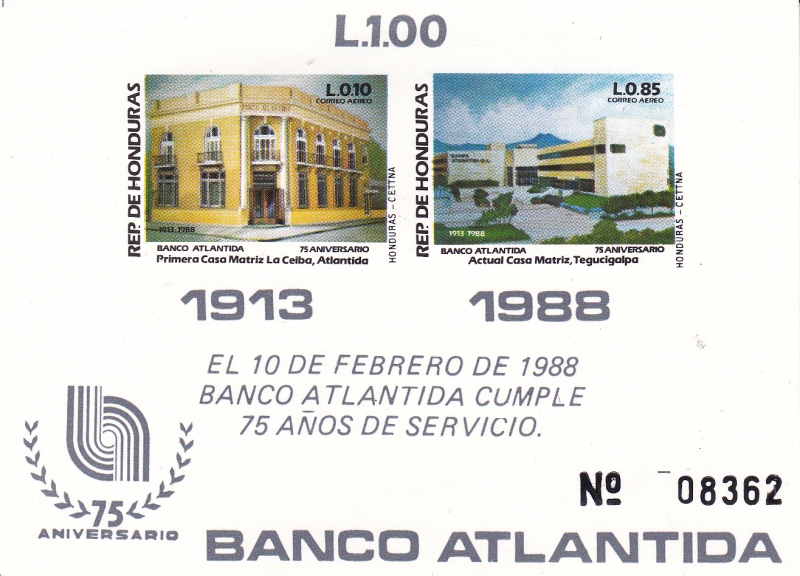 75 ANIVERSARIO BANCO ATLANTIDA