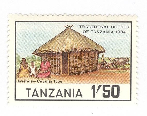Casa tradicional de Tanzania
