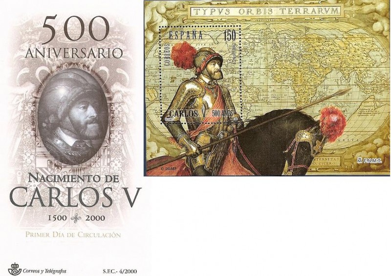 500 Aniversario Nacimiento de Carlos V - HB en SPD