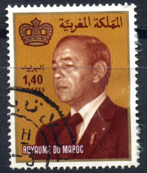 MARRUECOS_SCOTT 521 REY HASSAN II. $0.20