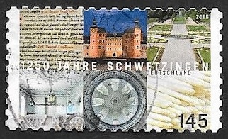 1250 Anivº de la ciudad Schwetzingen