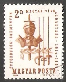 50 aniversario de la Federacion Hungara de esgrima