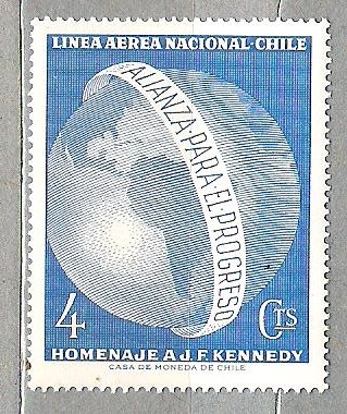 1964 Alianza por el progreso y homrnaje a J. F. Kennedy. Aéreo