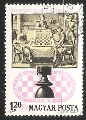  juego de ajedrez en el siglo 17
