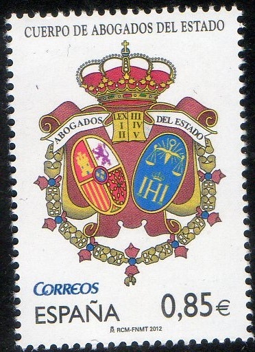 4730- Cuerpo de Abogados del Estado. Escudo Oficial.