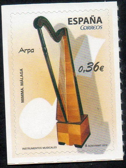 4710-Instrumentos Musicales. Arpa.