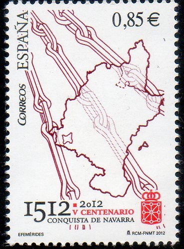 4705- Efemérides. V Centenario de la conquista de Navarra.