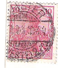 1900 Germania. Inscripción 
