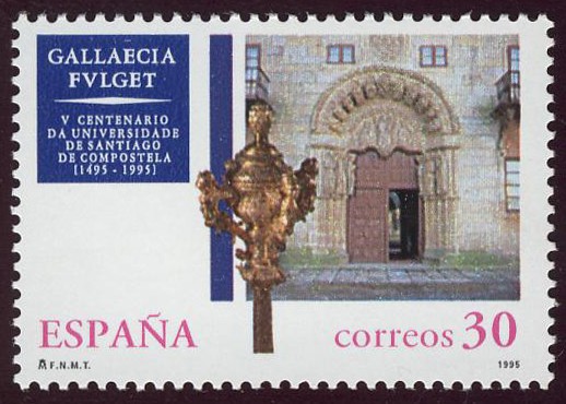 ESPAÑA - Ciudad vieja de Santiago de Compostela