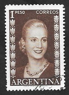 525 - María Eva Duarte de Perón, Evita Perón  